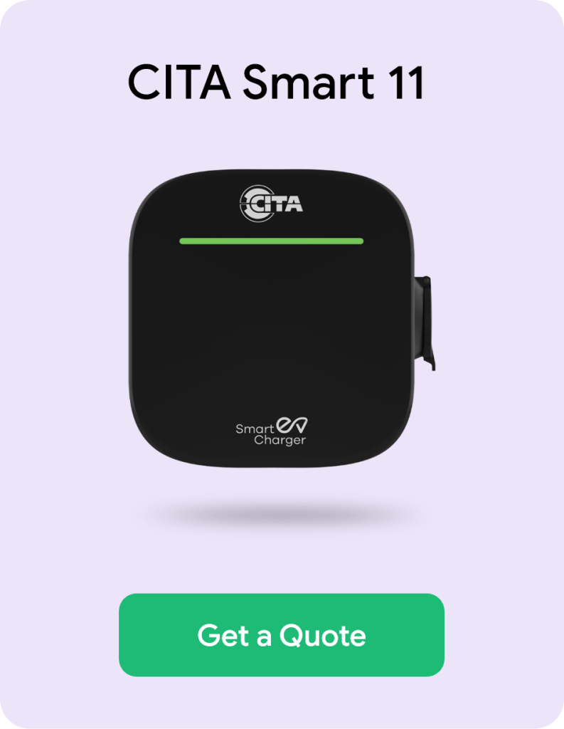 ev home charger uk - cita smart 11kw