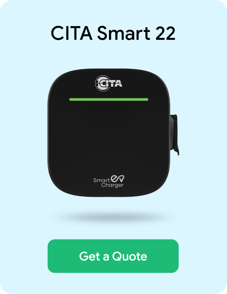 ev home charger uk - cita smart 22kw