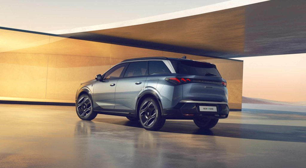 Best-Selling Top 20 Electric Car Brands in Europe 2025 10 PEUGEOT E5008 2403STYP 133 scaled 1