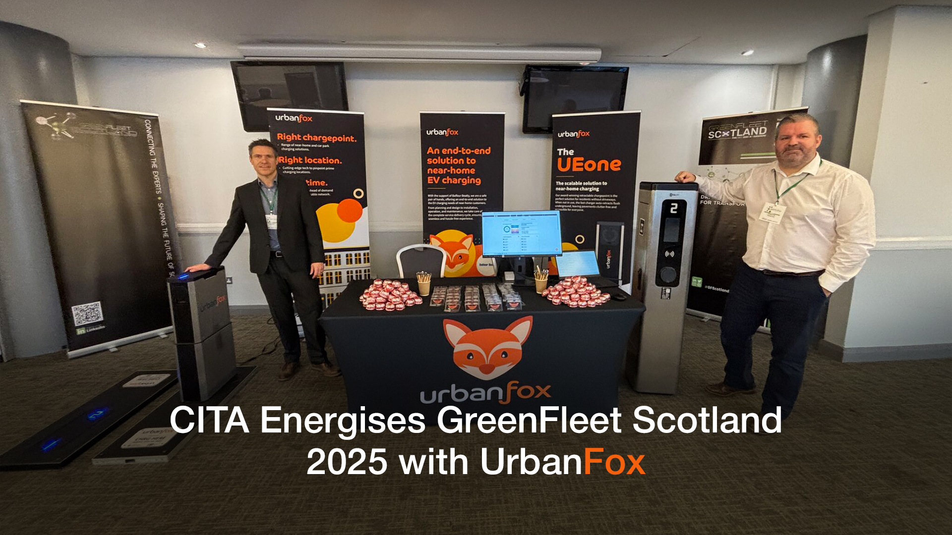 CITA joins Urban Fox at GreenFleet Scotland 2025, driving conversations on smart EV charging and accelerating Scotland’s shift toward cleaner, sustainable mobility.